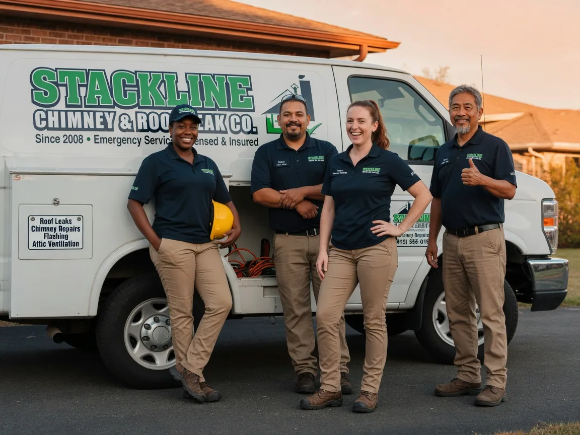 Chimney flashing repair company in Greenbank, WA